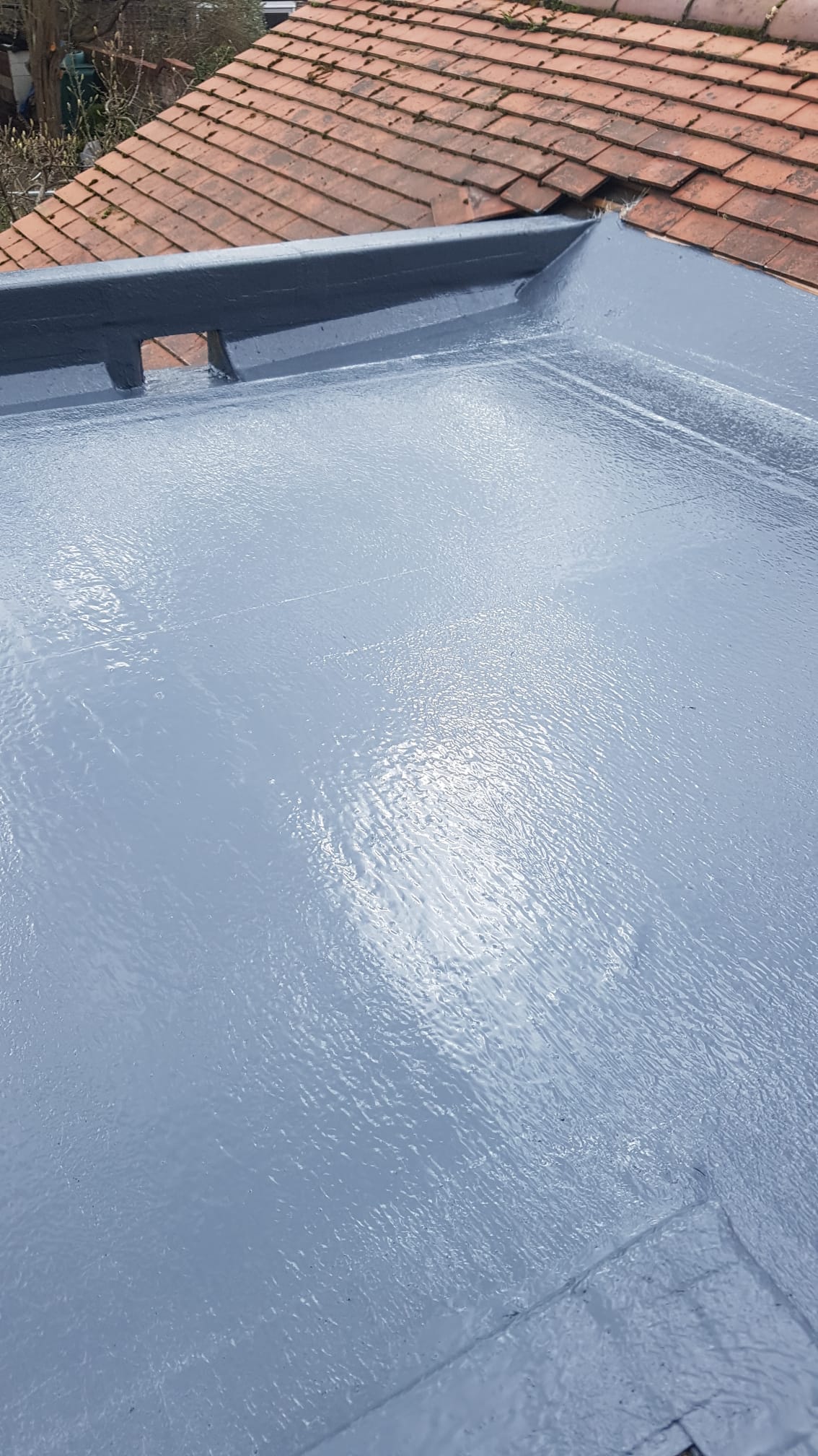 Flat roofing project