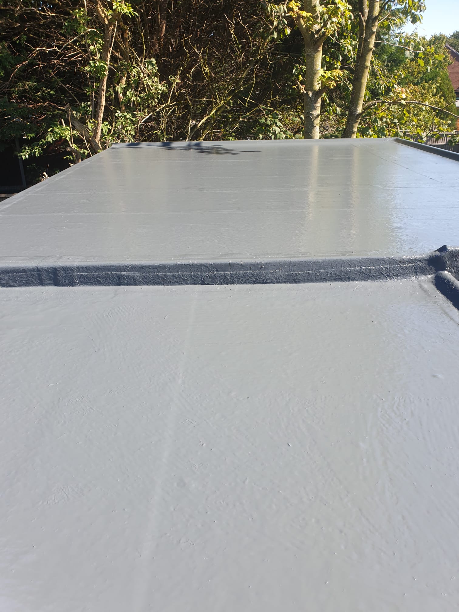 Flat roofing project