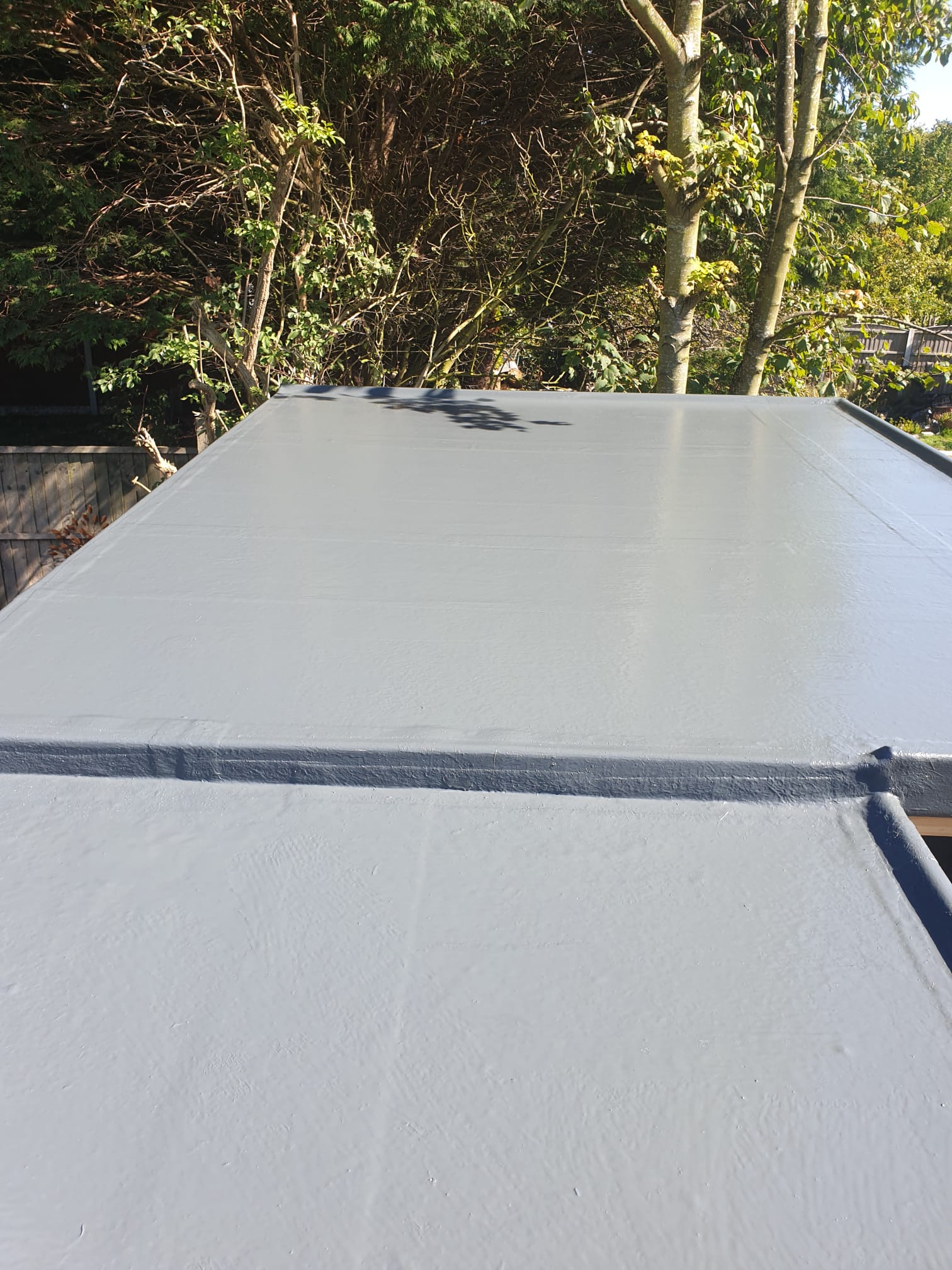 Flat roofing project