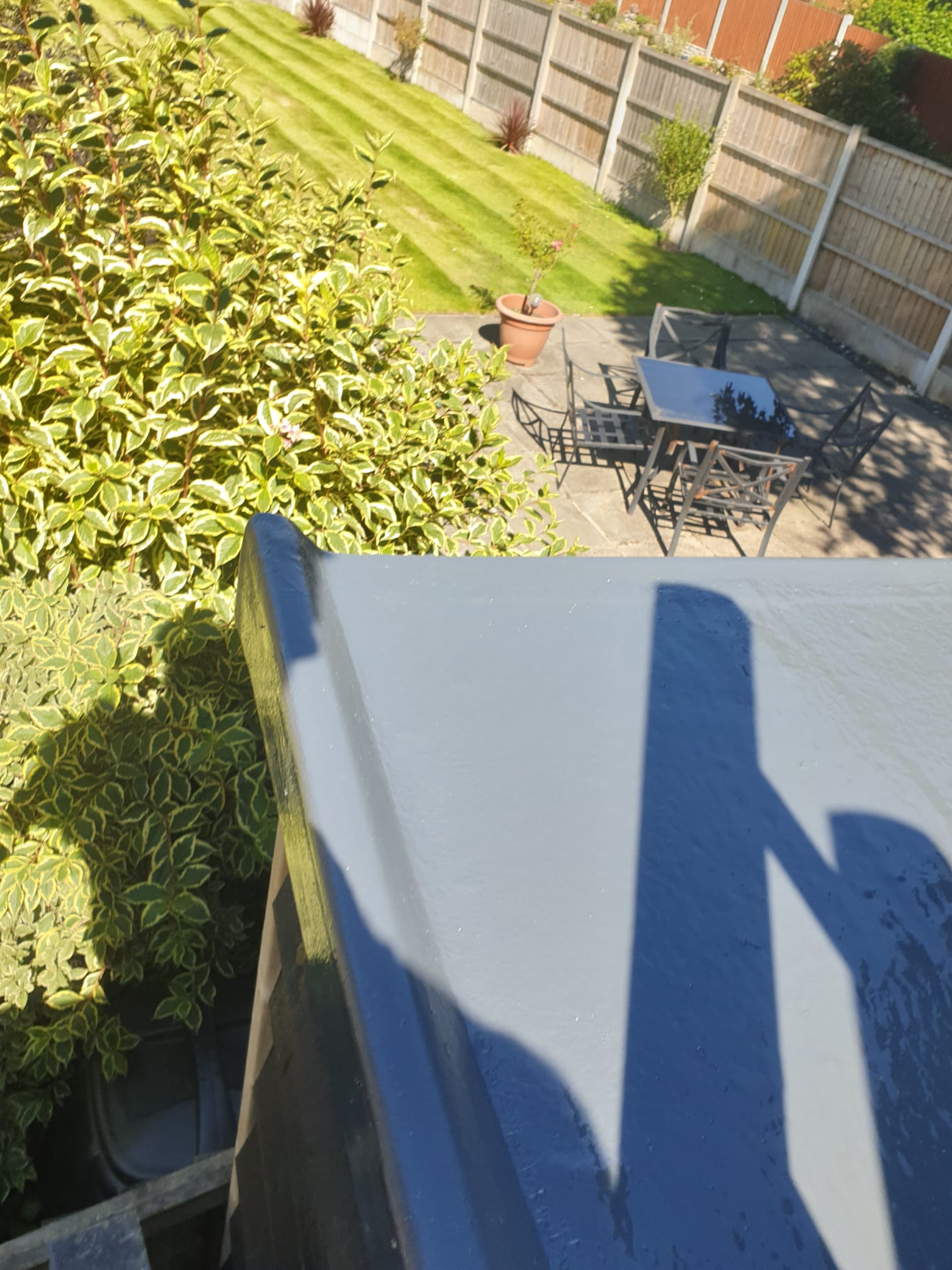Flat roofing project